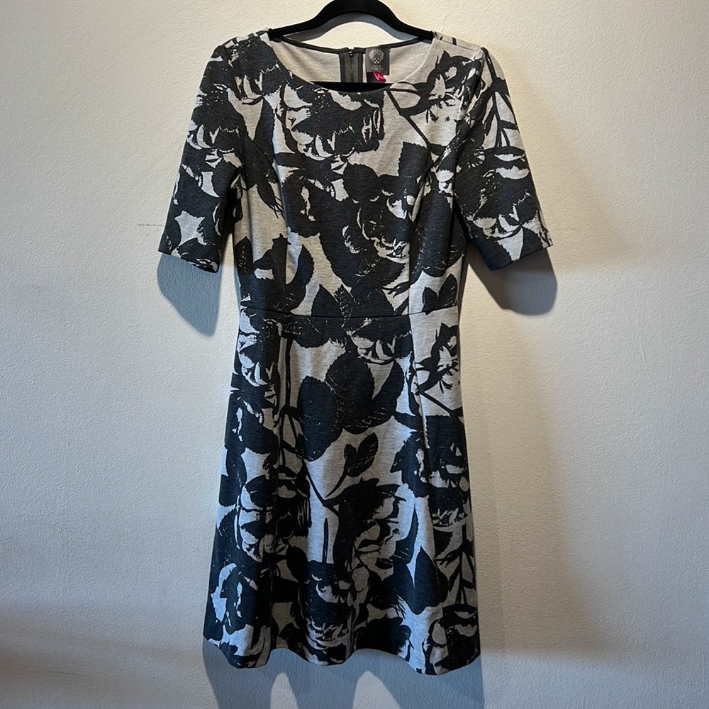 Vince Camuto 3/4 sleeve A line dress with pockets